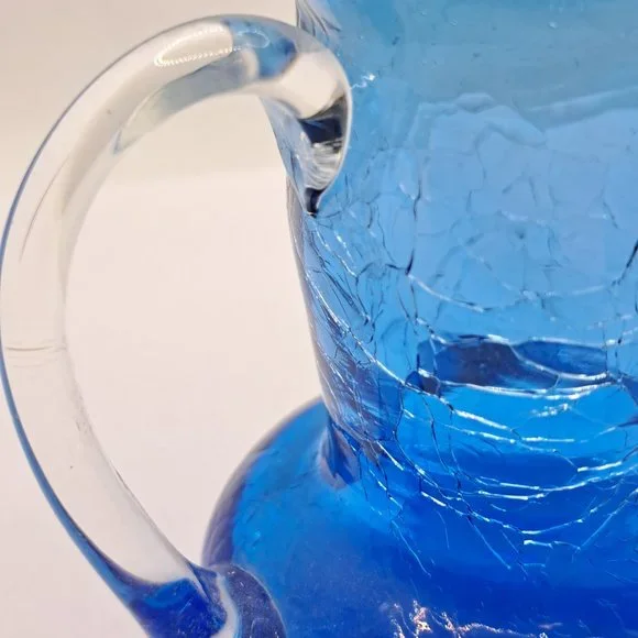 Miniature Blue Pitcher - Picture 3 of 6